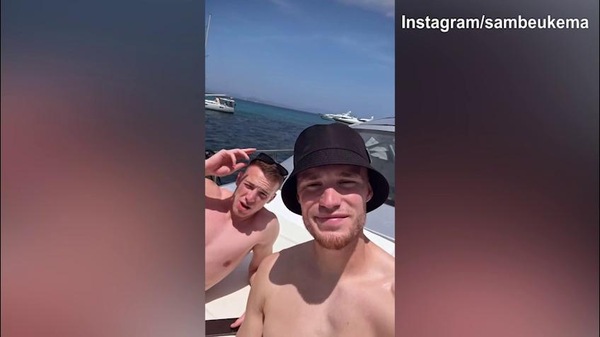 Beukema, quale futuro? Intanto lui se la spassa in barca...