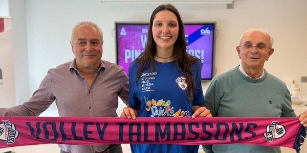 Volley Mercato: ancora linea verde a Talmassons, arriva Sofia Cusma