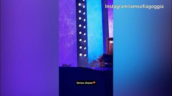 San Siro illuminato da Cremonini, Sofia Goggia si gode la serata