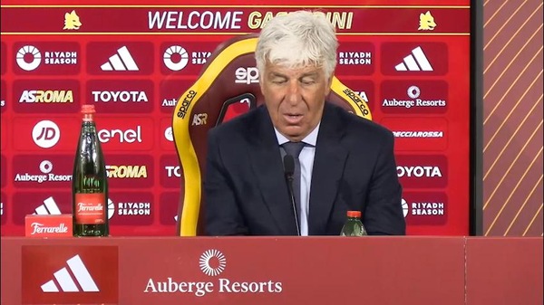 Gasperini: "Roma in questo momento non in grado di vincere lo scudetto"