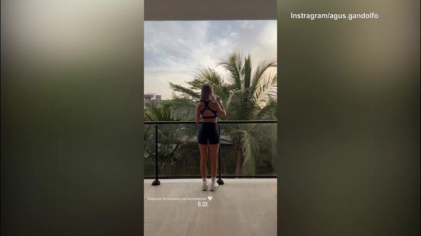 Ginnastica mattutina per lady Martinez