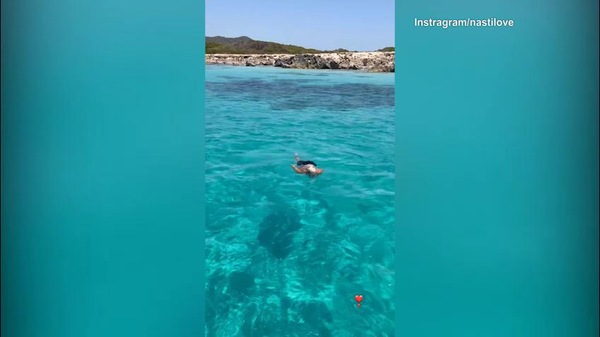 Lazio, Zaccagni fa snorkeling