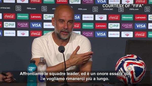 Guardiola: "Non si può vincere tutto nel calcio"