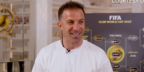 Del Piero profetico: "Energia Juve, Inter e chi vince il Mondiale per Club"