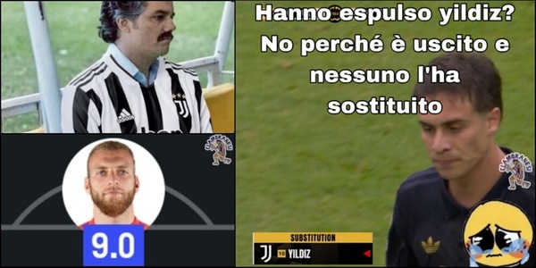 "Yildiz per Koopmeiners è legale?", "Di Gregorio ir-Real": ironie social dopo il ko Juve