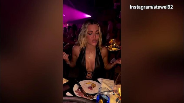 El Shaaraway e Ludovica Pagani, scatenati nella notte di Ibiza