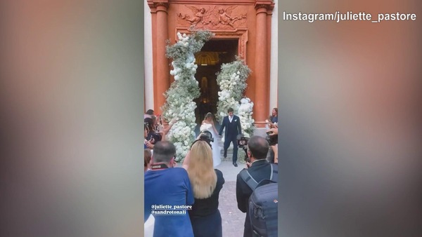 Sandro Tonali e Giulia Pastore, matrimonio esclusivo sul Lago di Como