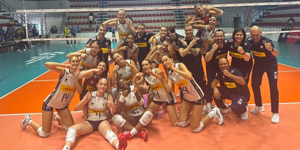 Europei U.16 F: l'Italia batte la Francia in quattro set