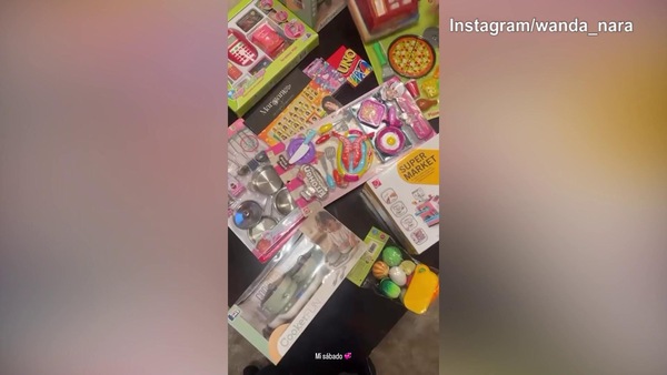 Wanda Nara alle prese con un sabato "particolare"