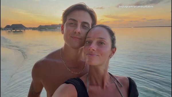 Dybala, che sogno la vacanza con Oriana