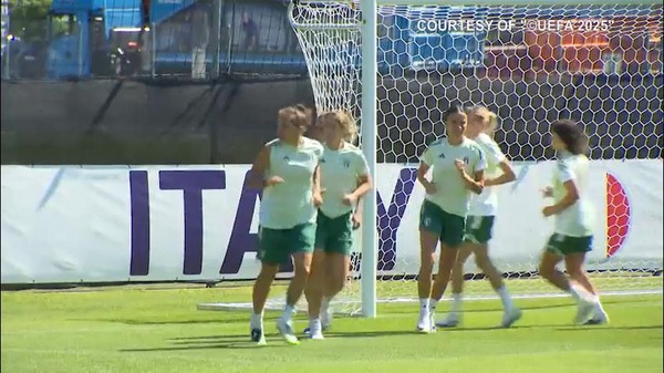 Europeo femminile, l'Italia si allena in vista della Spagna