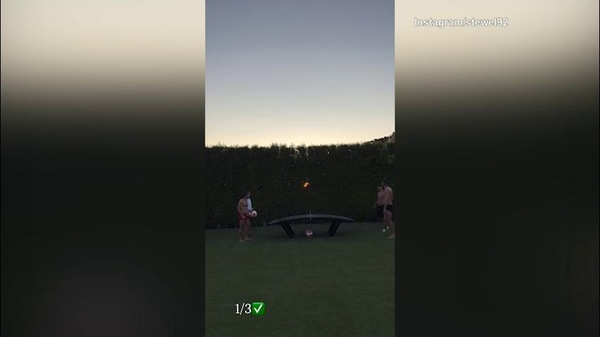 El Shaarawy, che numeri a teqball e foot volley