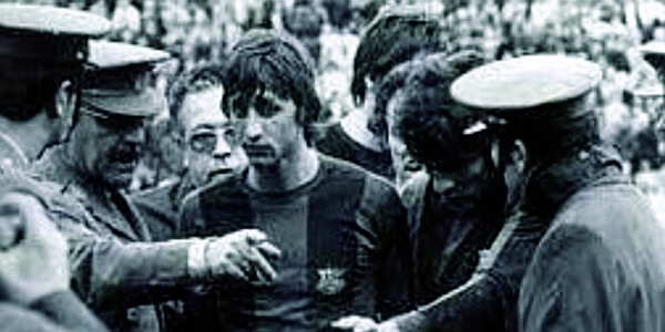 Cruijff contro il regime di Franco, quell'espulsione iconica a Malaga