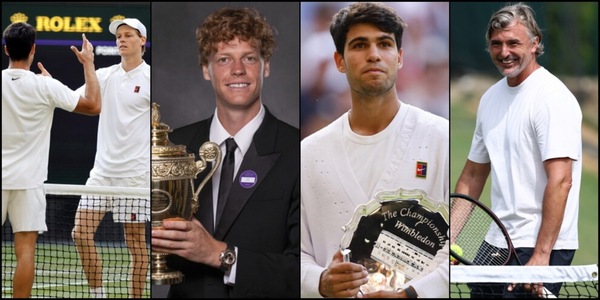"Sinner meglio di Alcaraz, Wimbledon a senso unico. Con Jannik non saprei che fare"