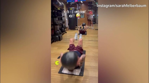 Felberbaum-De Rossi, prima la palestra e poi giro in bici