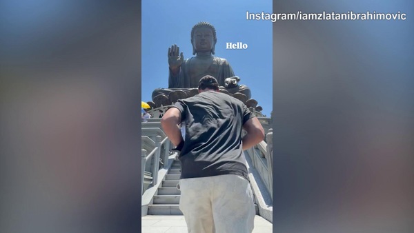Milan: Ibra corre verso Tian Tan, il Grande Buddha