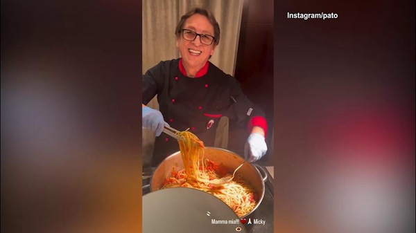 Pato, che felicità per la pasta di chef Persechini