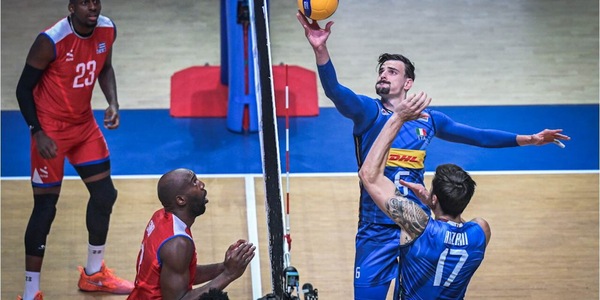VNL: l'Italia è in semifinale battuta Cuba in quattro set