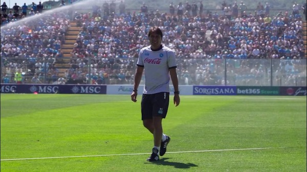 Napoli, a Castel di Sangro prosegue la preparazione
