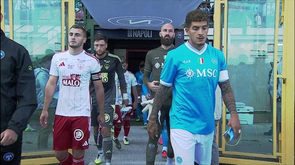 Napoli-Brest 1-2, altra sconfitta per gli uomini di Antonio Conte