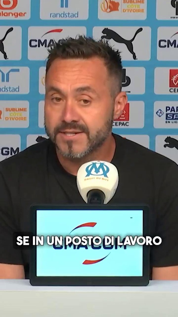 De Zerbi: "Rabiot? Rissa da pub. Io non sapevo cosa fare. Appoggio la società..."