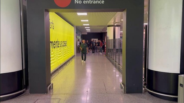 Roma, Ziolkowski arrivato a Fiumicino
