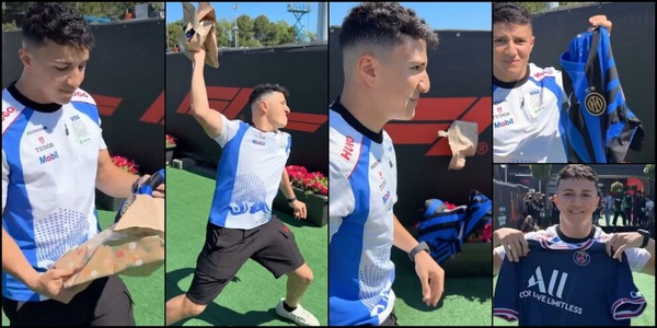 Ve lo ricordate? Maglia Inter "spazzatura" per il 5-0 Psg, ora il primo podio in F1!