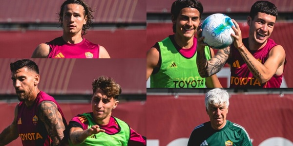 Dybala e Soulé in gran forma, si rivede Pellegrini: l'allenamento Roma è andato così