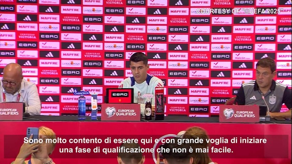 Morata: "Non vedo l'ora di giocare, sto bene"