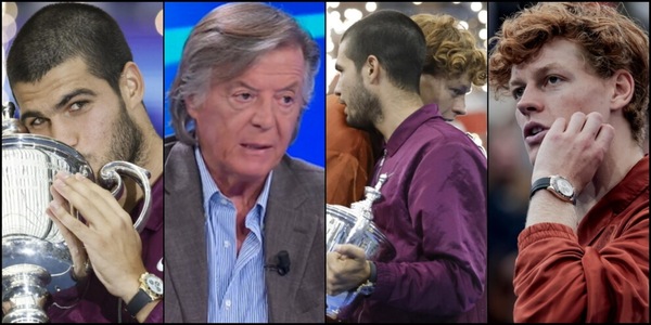 "Alcaraz di gomma, così è più forte di Sinner. Sotto il 60%...": Panatta, analisi e "shakerata"
