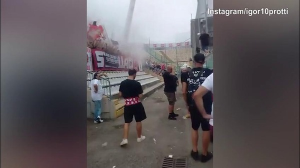 Protti, che affetto dalla curva del Bari