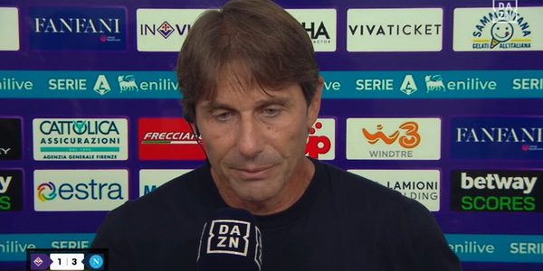 Conte, Napoli avanti: "Fiorentina forte, non bravina. Noi alunni in Champions"