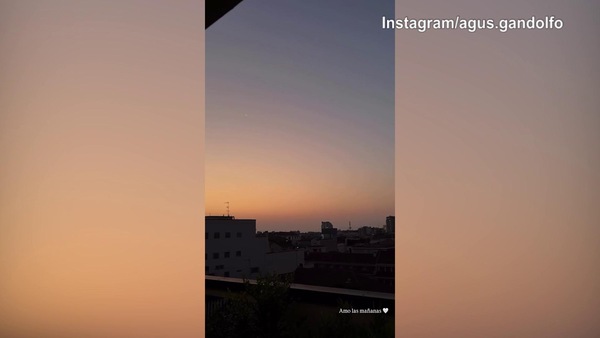 Sveglia all'alba per Lady Martinez: "Amo la mattina..."