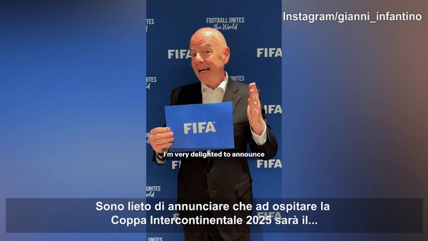 Infantino annuncia: "Coppa Intercontinentale 2025 si giocherà in Qatar"