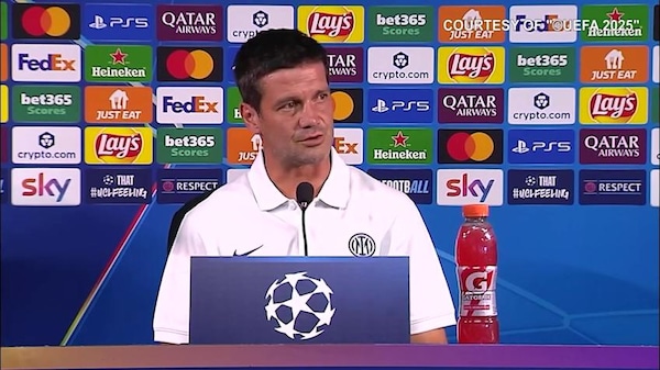 Chivu: "In porta giocherà Sommer"