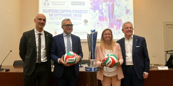 Vernissage a Trieste per la Supercoppa Fineco