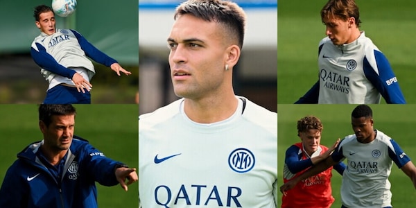 Torna Lautaro, scalpita Pio Esposito: l'allenamento Inter in vista della Roma