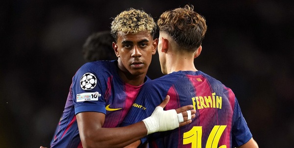 Yamal a segno, goleada Barcellona: ciao Olympiacos