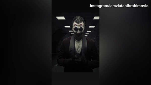 Versione Halloween per Ibra: che paura!