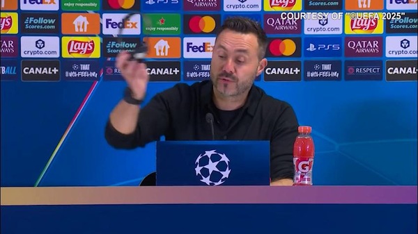 De Zerbi: "L'Atalanta non mi sta simpatica, Juric si"