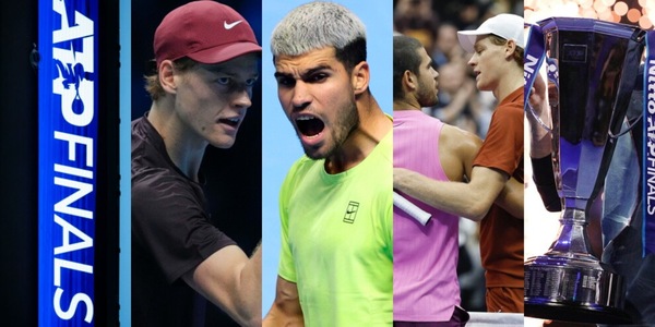 Sinner-Alcaraz: orario e dove vedere in tv e streaming la finale delle Nitto Atp Finals
