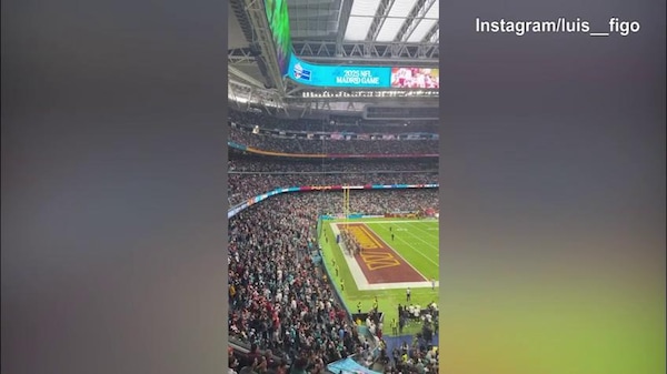 NFL al Bernabeu, in tribuna c'è Luis Figo