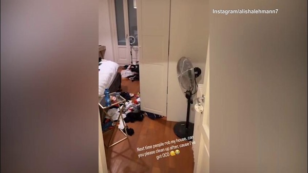Alisha Lehmann sfida i ladri che le hanno svaligiato la casa