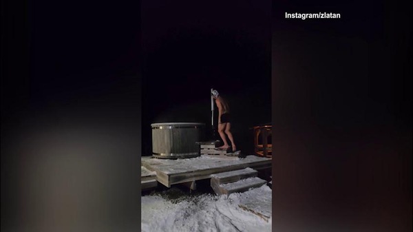 Sauna notturna per Ibrahimovic