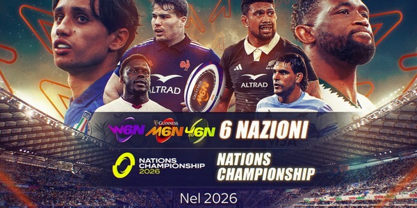 Lo spettacolo del 6 Nazioni di rugby su Sky nel 2026