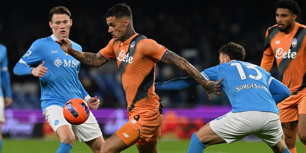 Pagelle Napoli-Atalanta: furia Scamacca, Pasalic flop. McTominay, assist e non solo. Conte e Palladino...