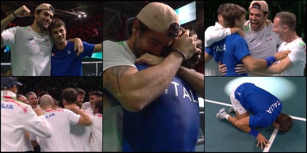 Delirio Italia! Vittoria in Coppa Davis, Cobolli-Berrettini eroici e la festa è totale