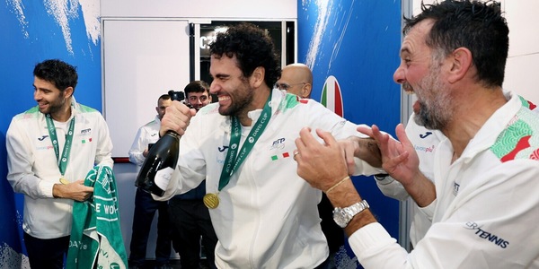 Berrettini esulta: "In azzurro vado a mille. Bello ispirare i bambini"