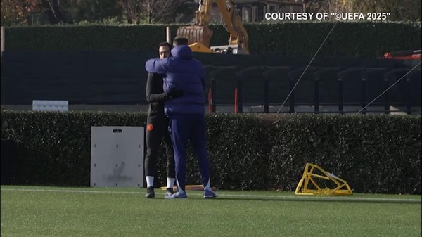 Inter, allenamento prima della trasferta a Madrid