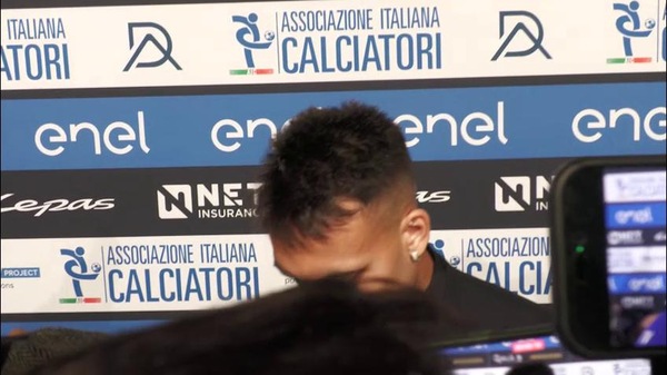Lautaro Martinez: "Critiche? Fanno parte del gioco"